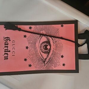 Gucci Pink and Black Occult Eye Gift Bag